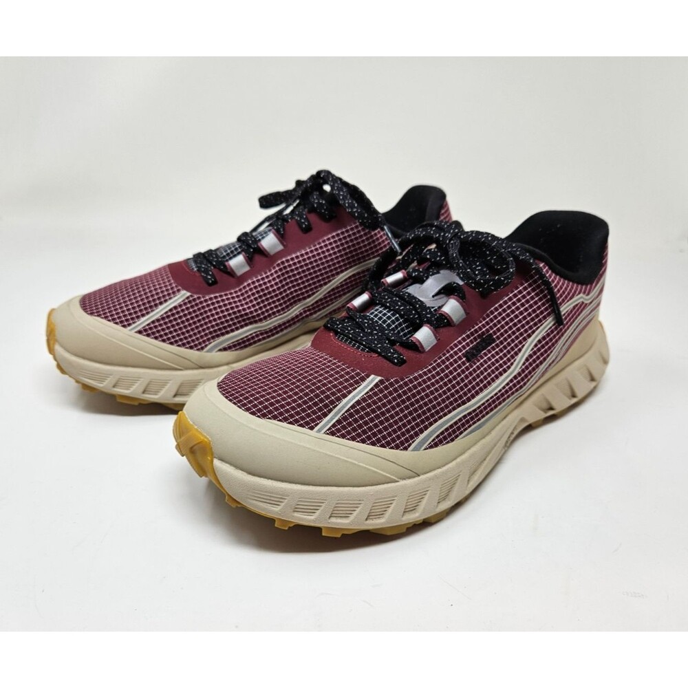 NORDA 002 Trail Running Shoes Sneakers Amaranth Red Low Top Vibram W9 M7.5
